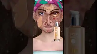 ASMR Homeless old woman transformation makeup animation
