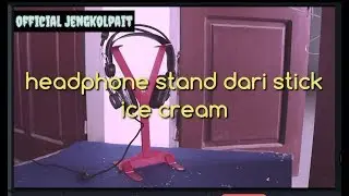Pengen punya headphone stand keren, tonton video ini sampe abis