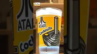 Atari Cocktails Pint Glass & Recipes #Shorts
