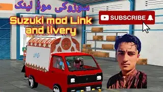 Suzuki mod Link/🔗 passenger Suzuki mod and livery 😲