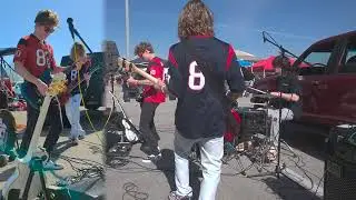 Voodoo Child- The Shroons LIVE at NRG Texans Playoff; Jimi Hendrix cover