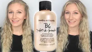 BUMBLE AND BUMBLE PRET A POWDER DRY SHAMPOO REVIEW | BEFORE & AFTER
