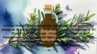 Herbal Storytime Part 7 The Secret Weapon of Thieves: The Truth of Rosemary & Four Thieves Vinegar
