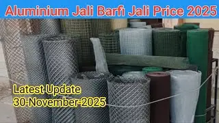 Aluminium Jali Barfi Jali Price in Karachi 30-November-2025 Latest Update
