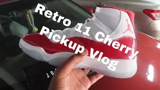 Are they worth the hype?|Retro 11 Cherry Pickup Vlog