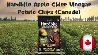 Trying Hardbite Apple Cider Vinegar Potato Chips (Canada)