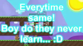 Growtopia   Trolling Scammers #5 FUNNY