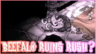 Can You Rush The Ruins With a Beefalo? Don't Starve Together Strategy