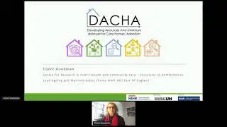 Developing resources and minimum data set for care homes adoption (DACHA): Professor Claire Goodman