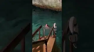 Just casually swimming in a cave #brave #vacation #travel #beautiful #happy #fun #nature #explore