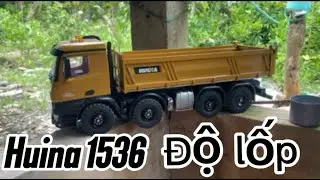 ENTERTAINMENT MODEL - THAY BỘ LỐP MỚI CHO EM HUINA 1536 NH&Igrave;N QU&Aacute; LỰC