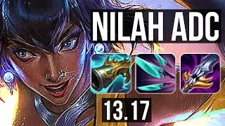 NILAH & Yuumi vs KAI'SA & Pyke (ADC) | Rank 8 Nilah, Godlike, 11/4/11 | NA Challenger | 13.17