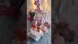 Cute baby girl cake smash video 😍😍