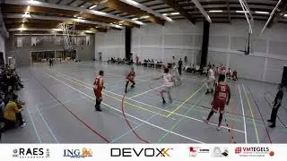 KBBC Oostkamp - Basket Team ION Waregem (1e Helft) 🏆Vlaanderen