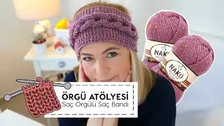Nako Süper İnci / Saç Örgülü Saç Bandı