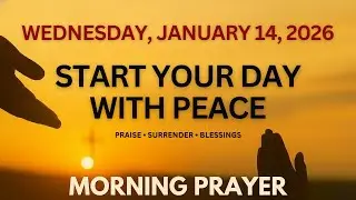 Cast All Your Worries on God | Morning Prayer to Release Worry, Guard Your Heart, and Walk in Peace