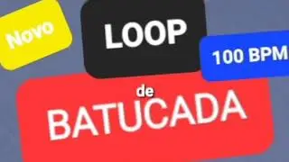 LOOP 100 BPM  [BATUCADA ESPECIAL] pra acompanhar Banjo/Cavaco