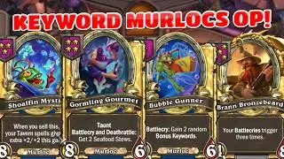 Keyword Murlocs Are Back! | Hearthstone Battlegrounds
