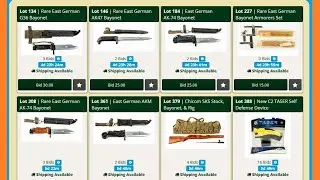 German AK Bayonets, the whole story LIVE