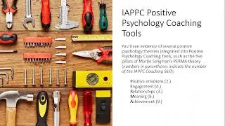 Crash Course in Positive Psychology Coaching Tools - Learn to Coach