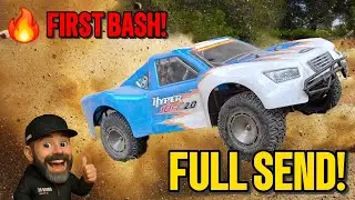 First Bash with My HoBao Hyper 10SC 2.0! | Full Send on Grass, Dirt & Jumps! 🏁🔥