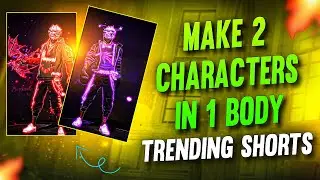 How to make 2 Characters in 1 Body Like@Duranto_Official in Capcut | how to make glow effect