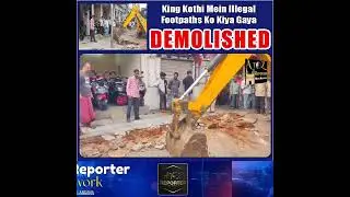 GHMC Action on Footpath Encroachments in King Koti ram koti hyderabad