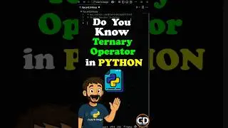 Do You Know About The Ternary Operator In Python #python #coding #programming