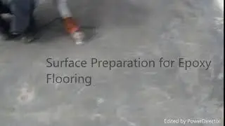 Surface Preparation before Epoxy Flooring