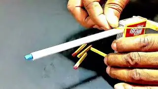 How to Make a Matchbox Gun | Rubber Band Matchbox Mini Gun | Paper Bullet Shooter