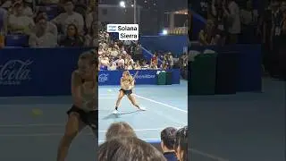 Solana Sierra! 🇦🇷🤩 WTA 125 Manila QF #tennis #argentina #wta #philippines #sports #foryou #fyp