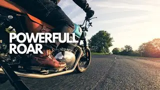 TEC Big Bore Header Pipes & Silencers RAW Sound | Royal Enfield Interceptor 650 | 4K