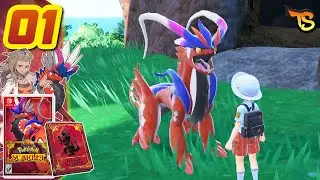 Pokémon Scarlet 01 - ESTAMOS EM PALDEA, conhecendo nosso brother Koraidon! (História Completa)