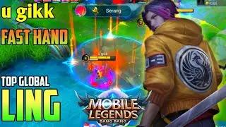 FAST HAND! LING BEST BUILD 2021 | TOP GLOBAL LING - MOBILE LEGENDS