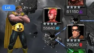 Rank 4 6 Star Hyperion VS Realm Of Legends (Damage Showcase)