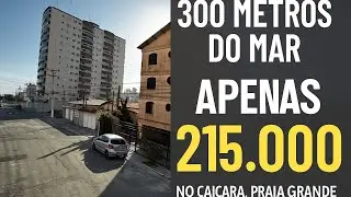 R$215.000 à vista | Oportunidade | Caiçara, Praia Grande | 300 Metros do Mar