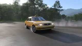 Forza Horizon 5 Sleeper Taxi Nissan Tsuru Cooks several cars head to head 