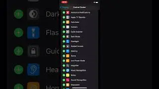 How to add shortcuts to your Control center on IOS