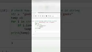 count how many number available in string with python