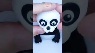 Edible Panda cake topper #fondant