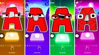Apple Alphabet Lore New - A 🆚 Red Alphabet Lore Designs A. 🎶 Who Is Best?🎵 Tell We? 😍