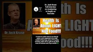 Sunlight Is More Than Light &mdash; It&rsquo;s Data for Your Body. Dr Jack Kruse