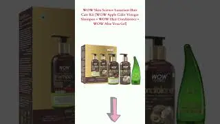 WOW Skin Science Luxuriant Hair Care Kit #shorts