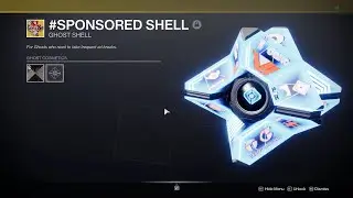 The new Best Ghost Shell and Shader combo in Destiny 2