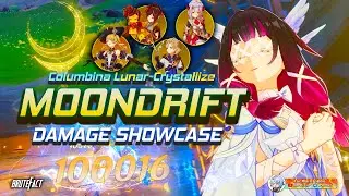 MOONDRIFT IS THE NEW META? | Columbina Lunar-Crystallize Damage Showcase | Genshin Impact
