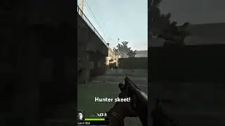Left 4 dead 2 Hunter Skeet! #l4d2versus #l4d1 #l4d