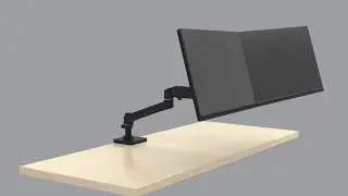 Ergotron LX Pro Desk Dual Direct Arm: Installation & Adjustment