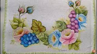 Roberto Ferreira - Vamos Aprender a Pintar Rosas e Uvas - Parte 2