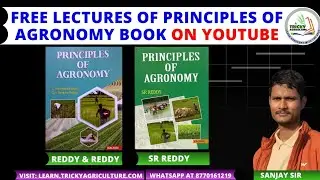 Free Classes of Principles of Agronomy Book On Youtube | By Tricky Agriculture 