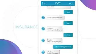 Joey - AI Powered  Insurance Chatbot